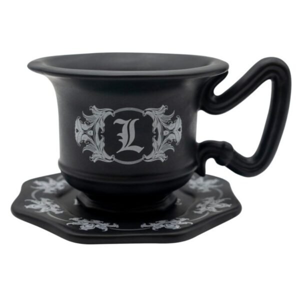 Abystyle Taza De Ceramica 3d Con Plato: Death Note - L´s Cup