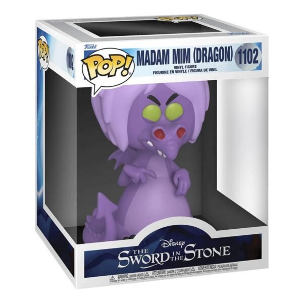 Funko Pop Disney: La Espada En La Piedra: Madam Mim Dragon