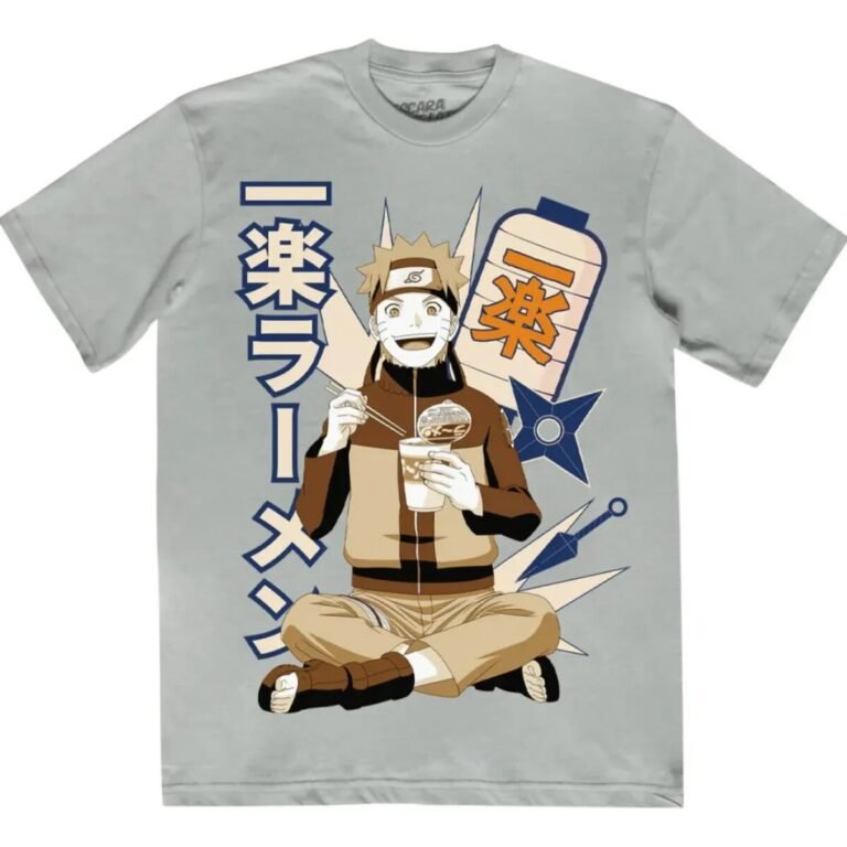 Playera Máscara De Látex Naruto Miso Chashu Hombre