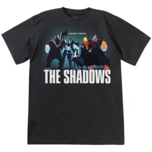 Playera Mascara De Látex Shadow Soldiers Hombre