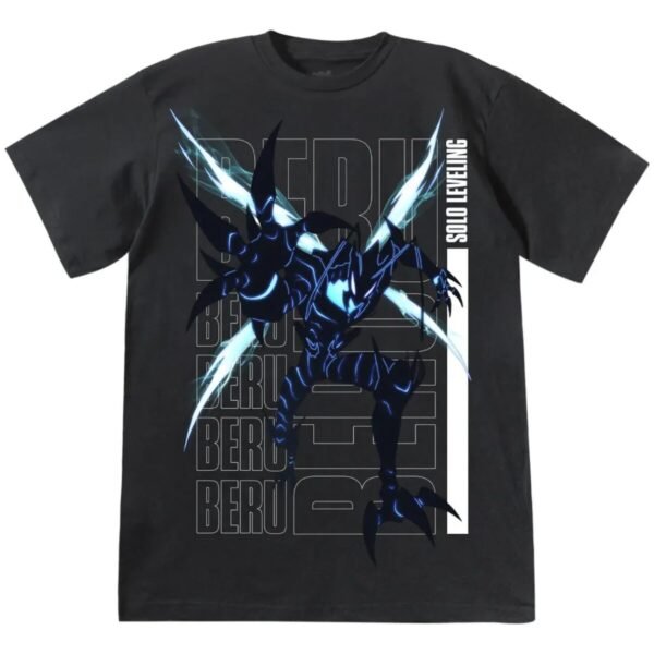 Playera Máscara De Látex Beru Solo Leveling Hombre