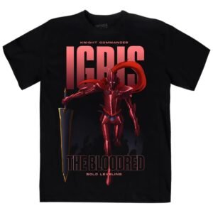 Playera Máscara De Látex Igris Solo Leveling Hombre