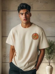 Playera Máscara De Látex Homer Simpson Hombre