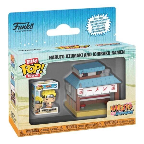 Funko Bitty Pop: Naruto Shippuden Town Naruto Ramen Ichiraku