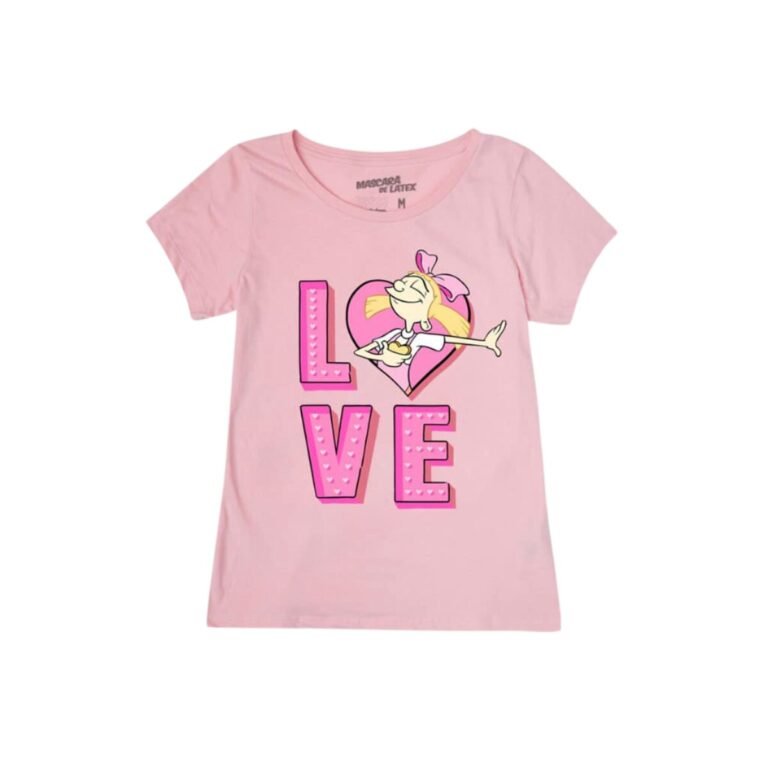 Playera Máscara De Látex Nickelodeon Helga Mujer