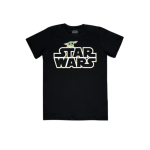 Playera Máscara De Látex Grogu Star Wars Hombre