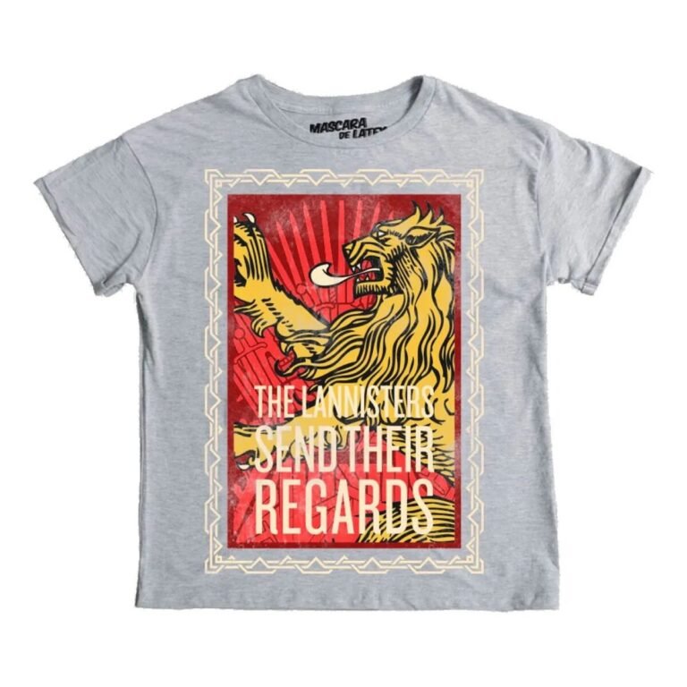 Playera Máscara De Látex The Lannisters Mujer