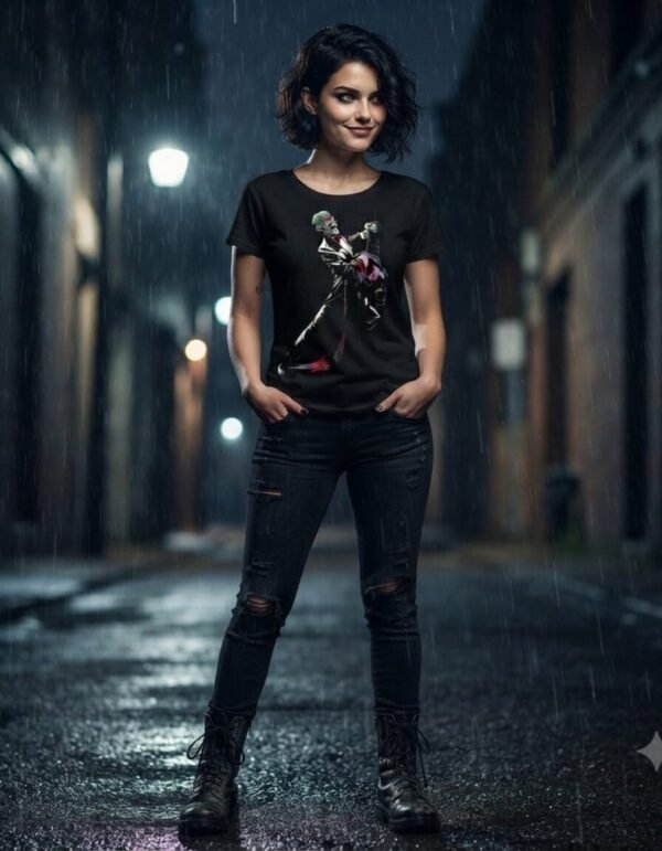 Playera Máscara De Látex Death Of The Family Mujer