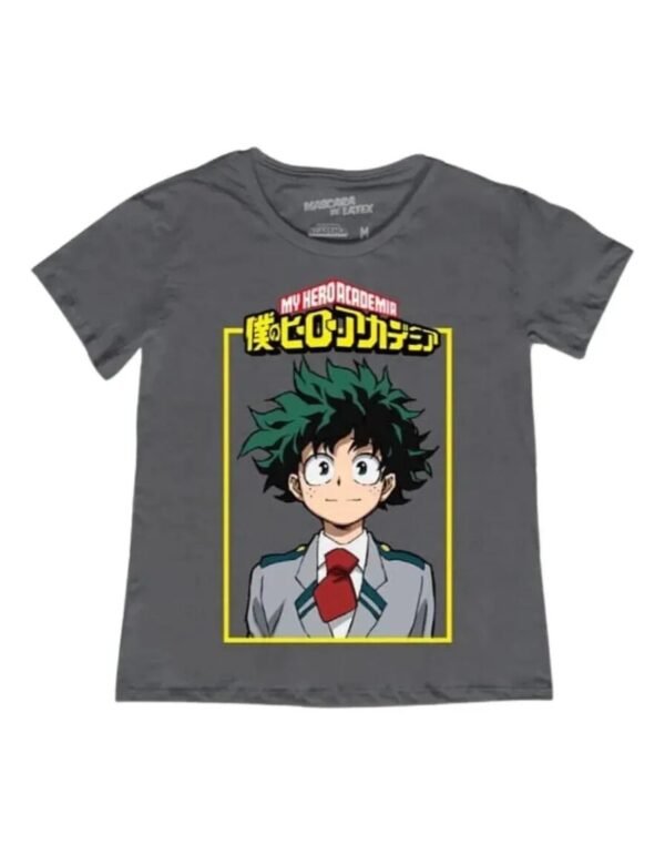 Playera Máscara De Látex Deku Mujer