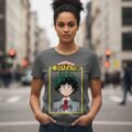 Playera Máscara De Látex Deku Mujer
