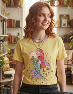 Playera Máscara De Látex Enchanted By You Disney