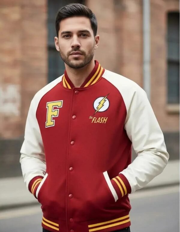 Jacket Máscara De Látex The Flash Hombre