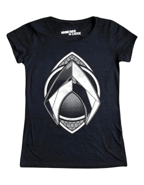 Playera Máscara De Látex Hero Of Atlantis Mujer Playera Máscara De Látex Hero Of Atlantis Mujer
