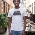 Playera Mascara De Látex Star Wars Retro Hombre