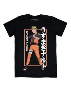 Playera Mascara De Látex Naruto Hombre