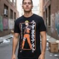 Playera Mascara De Látex Naruto Hombre