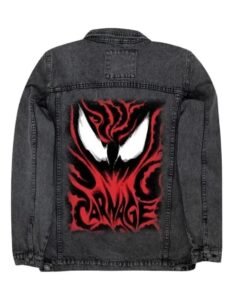 Jacket Máscara De Látex Carnage Hombre