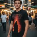 Playera Máscara De Látex Forjado Por El Fuego Hombre/mujer