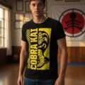 Playera Mascara De Látex Beware The Cobra Hombre