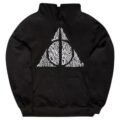Hoodie Máscara De Látex Reliquias De La Muerte Mujer