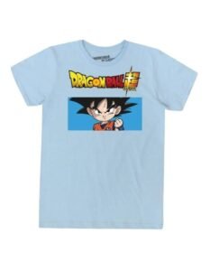 Playera Mascara De Látex Gokú Chibi Hombre