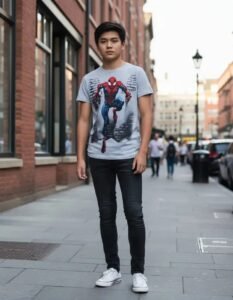 Playera Mascara De Látex Ultimate 72 Niño