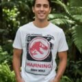 Playera Mascara De Látex T-rex Ahead Hombre