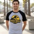 Playera Mascara De Látex Jurassic World Hombre