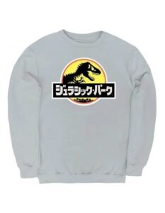 Pullover Máscara De Látex Jurassic Park Katakana Hombre