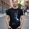 Playera Mascara De Látex Shadow Of The Bat Hombre