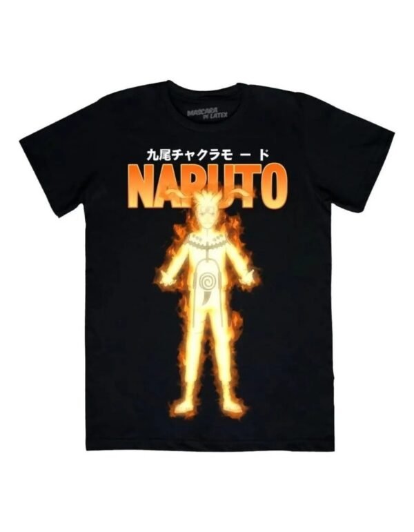 Playera Mascara De Látex Chakra Del Nueve Colas Hombre