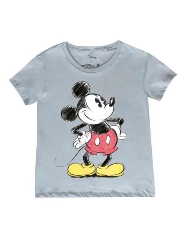 Playera Mascara De Látex Mickey Pencils Mujer Playera Mascara De Látex Mickey Pencils Mujer