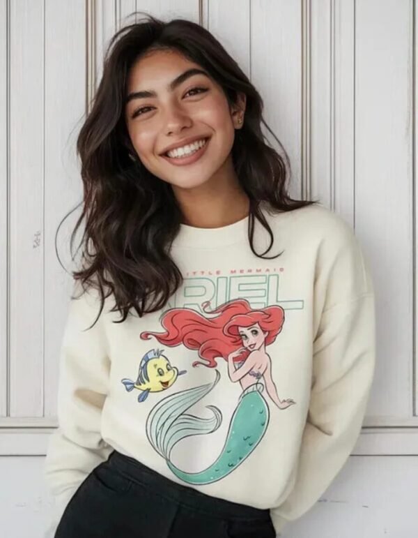 Pullover Máscara De Látex Disney The Little Mermaid Mujer