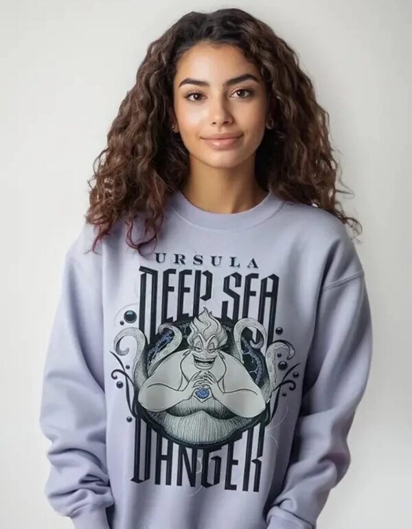 Pullover Máscara De Látex Disney Úrsula Mujer