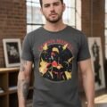 Playera Máscara De Látex Carol Danvers Hombre
