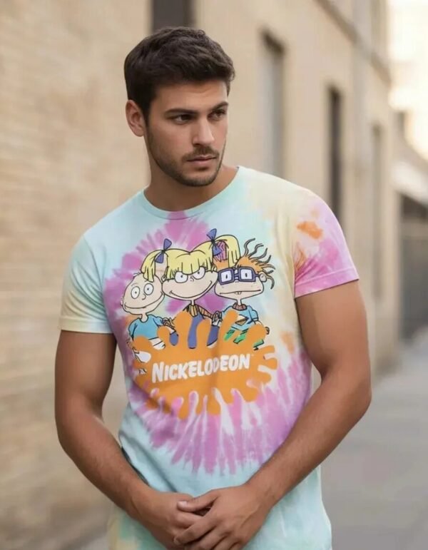 Playera Máscara De Látex Babies Tie Dye Hombre