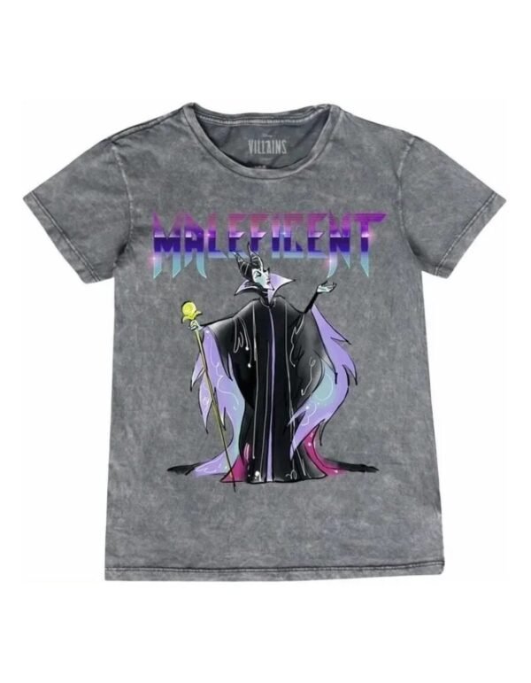 Playera Máscara De Látex Dueña Del Mal Mujer Playera Máscara De Látex Dueña Del Mal Mujer