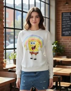 Pullover Máscara De Látex Nobody Cares Mujer