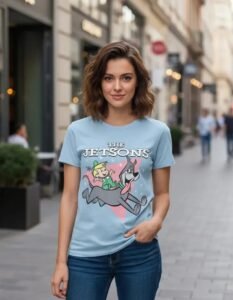 Playera Máscara De Látex Astro Y Cometín Mujer