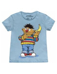 Playera Máscara De Látex Plaza Sesamo ¡banana! Mujer