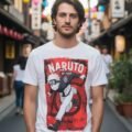 Playera Máscara De Látex Kyubi Jinchuriki Hombre