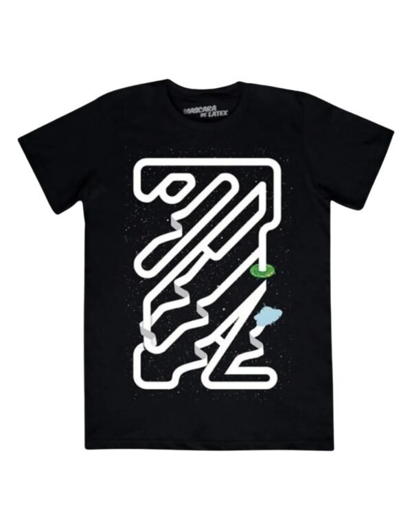 Playera Máscara De Látex Portal Hombre