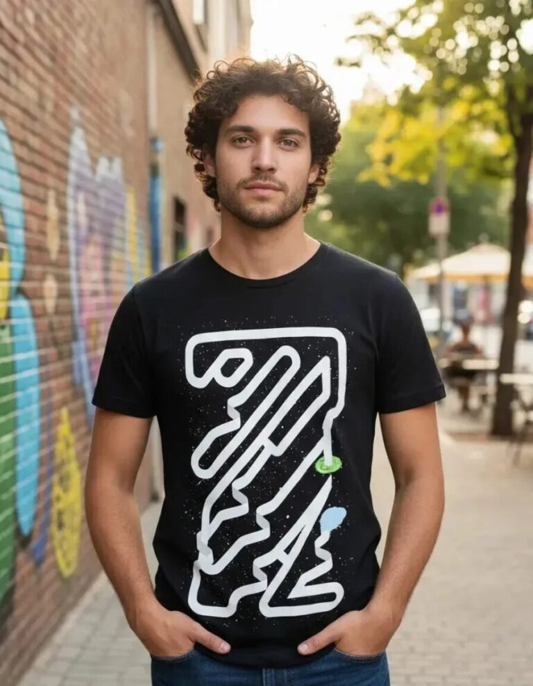 Playera Máscara De Látex Portal Hombre