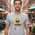 Playera Máscara De Látex Amistad Es Esponja Hombre