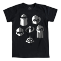 Playera Máscara De Látex Familia Parr Hombre