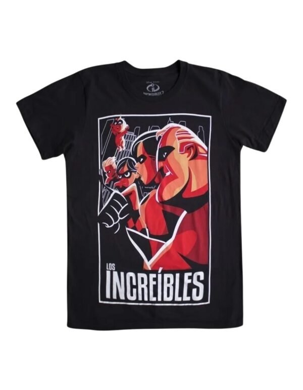 Playera Máscara De Látex Los Increibles Poster Hombre