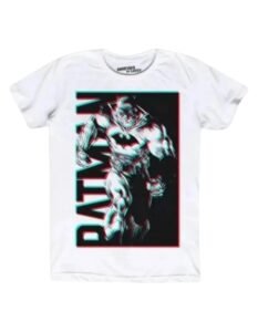 Playera Máscara De Látex Dark Knight Anaglyph Hombre