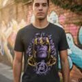 Playera Máscara De Látex Mad Titan Hombre