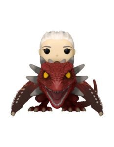 Funko Pop Rides Deluxe: Game of Thrones House of Dragon - Rhaenys Targaryen con Meleys