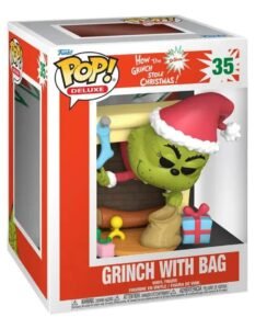 Funko Pop Deluxe: El Grinch - Grinch En Chimenea